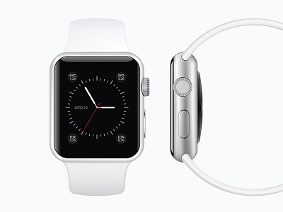 iWatch Realistic Mockup