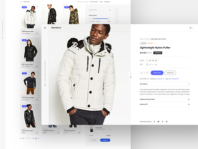 Nørebro - E-Commerce Shop clean design ecommerce home landing online page shop theme wordpress