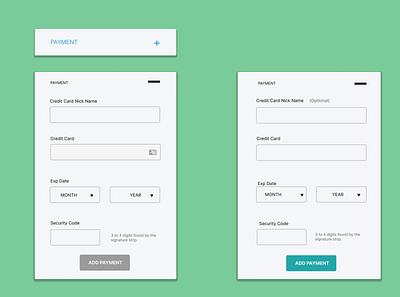 credit card checkout page figma ui website weddesign