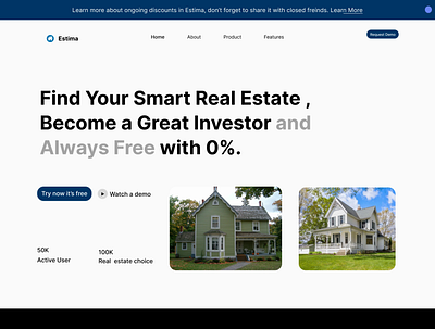 RealState - Real estate agency landing page