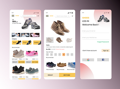 Ecommerce Shop for Shoes 100daysofdesign design fi figma landing page ui ux website