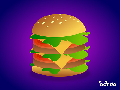 Burger branding cheese chef chicken dailyui design food food app food illustration foodie hamburger illustration junk love meat