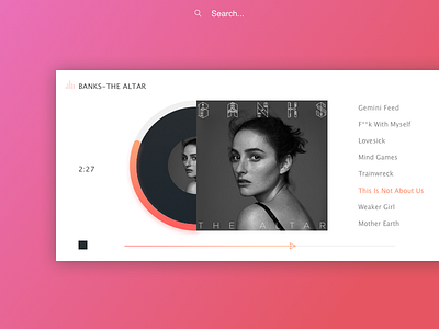 Music player concept