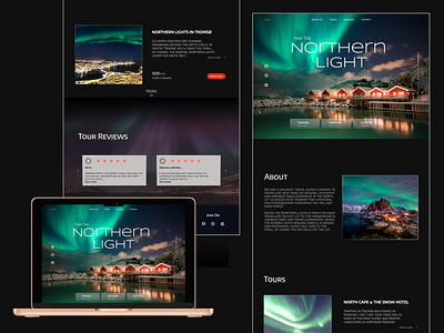 Norway - Landing page creative design designer figma graphic design landing page norway ui uxi web web design