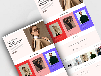 Fashion Website Design