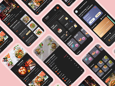 Foodepi - Food & Restaurant Mobile App figma mobile app food restaurent app food and mobile ui food app food app for mobile food mobile app food ui design mobile app mobile ui kits