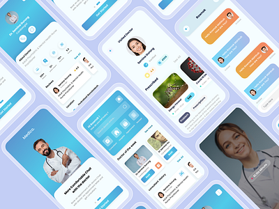 Medical Appointment Mobile App UI