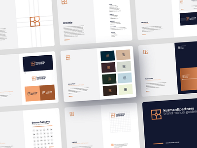 "K&P" brand guidelines attorney logo brandguidelines brandidentity branding brandmanual elegantbranding k logo law firm legal office minimalidentity