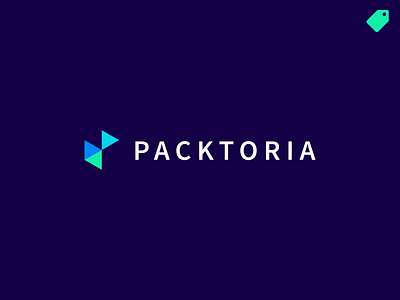 "Packtoria" logo template