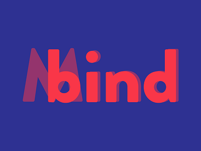 Mind/bind colour thought typography