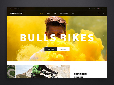 BB landing art direction design ecommerce ui ux