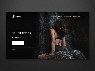 Tastemakers Africa - Product Detail art direction design ecommerce landing page minimal ui ux