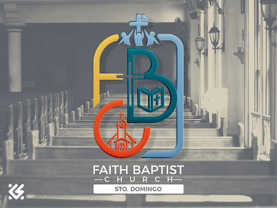 Faith Baptist Church baptist church design fbc logo monogram