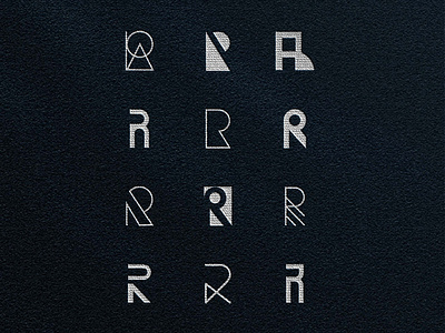 Abstract R logo