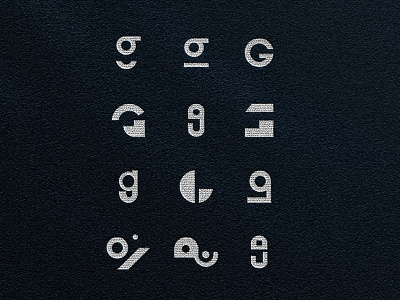Abstract G logo branding design diseño graphic design letrag logo logotipo marca vector