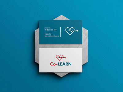 Heart disease study brand logo branding cards design diseño graphic design logo logotipo marca medicina salud vector