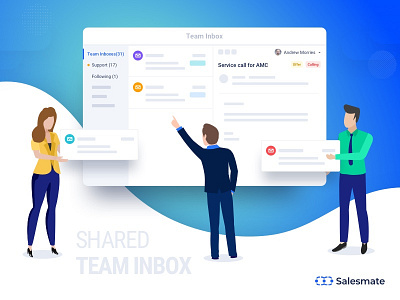 Salesmate Team Inbox