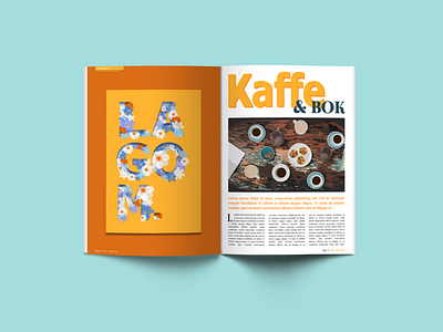 Coffee Post DPS | Editorial Layout Design