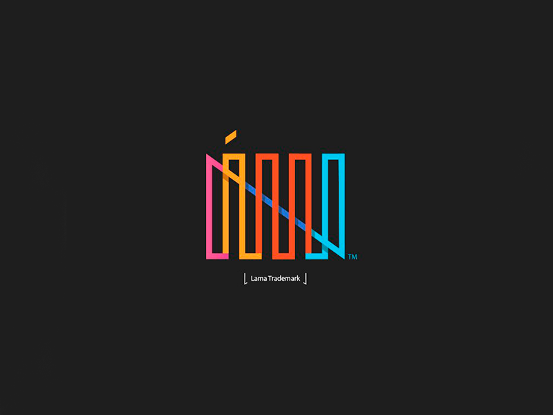 Lama Logo minimal design brand branding logo lama