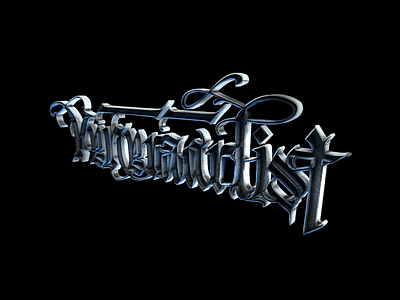 Veneraartist calligraphy calligraphy and lettering artist goliakaevgeniy logo veneraartist