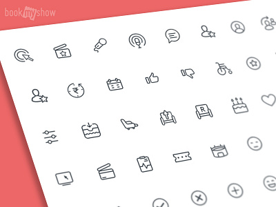 Iconography Page1 app clean design icon set iconography icons line sketch stroke svg ui