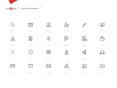 BookMyShow - Iconography