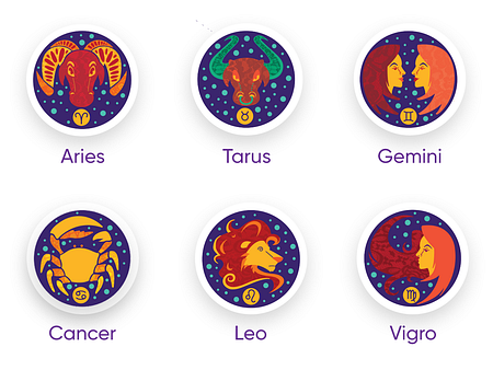 Astrology & Horoscope App by Nilesh Dubey for MindInventory on Dribbble