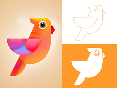 bird logo Illustration