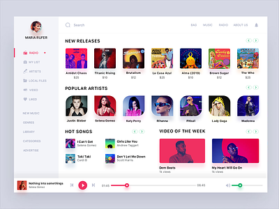 Music Dashboard