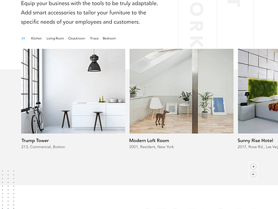 Furniture Landing Page by Nilesh Dubey for MindInventory on Dribbble