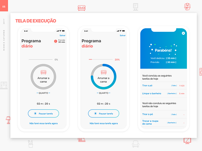 Execution screen - Beep app apple apple developer academy beep brasil brazil casa chores couple daily design execution execution screen illustration ios todolist ui ux