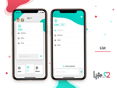 List - App Life for 2