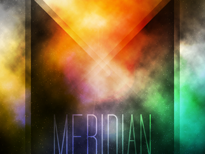 Meridian Album Artwork album artwork dubstep galaxy meridian space