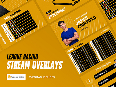 League Racing Stream Overlays