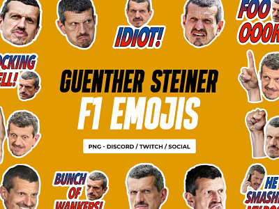 Guenther Steiner Emojis