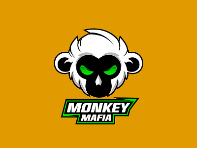 Sim Racing Logo esports logo logo design monkey logo racing logo sim racing logo