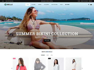 Belle Shopify Theme adornthemes beautiful boutique clean clothing colorful ecommerce fashion fashion shopify themes shopify shopify theme shopify themes