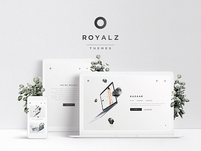 Royalz Themes design minimal responsive store templates themes web