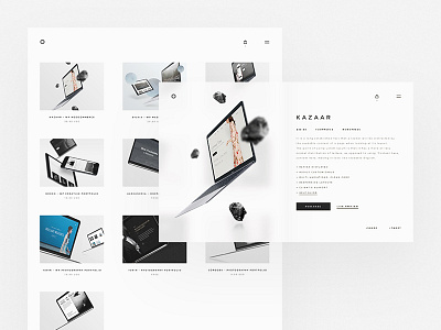 Royalz - Product screen commerce design info minimal product shop store theme web