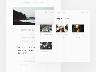 Sylvia - Articles articles blog clean design minimal stories template web