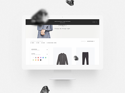 Kazaar - Reinvent your store bar colors design filter minimal shop sidelist tags template theme web wordpress