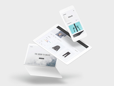 Royalz Themes ad clean creative minimal mobile responsive template themes ui ux website