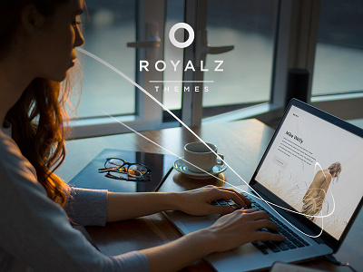 Royalz Themes II ad clean creative home minimal responsive template themes ui ux website