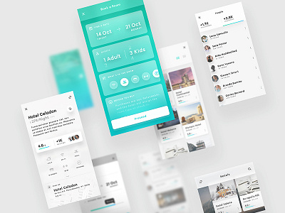 Veridian - Mobile Hotels App UI Kit