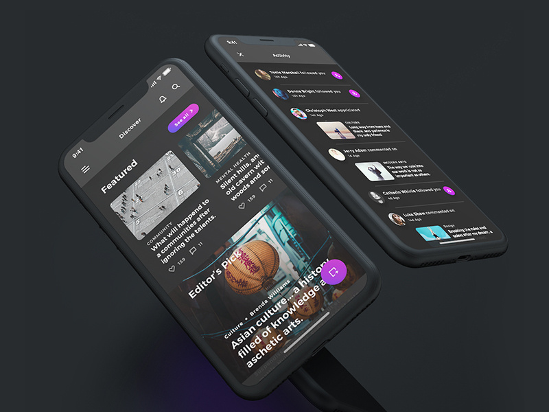 Lydia UI Kit - Dark Mode by Ismail Mesbah on Dribbble