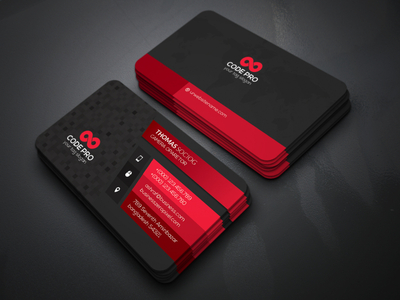 Business Card Design by amirul alias on Dribbble