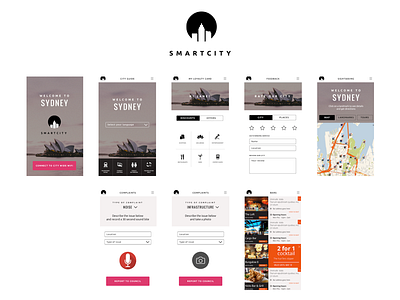 Smartcity app design