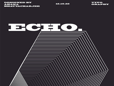 ECHO. design graphic design illustration logo typography