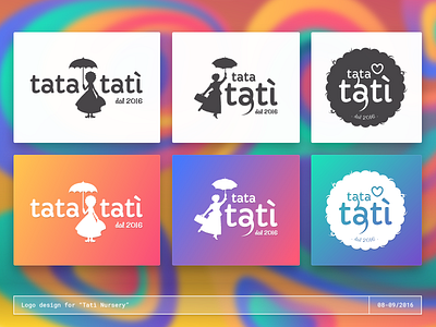 Tatì nursery logo proposals