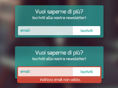 Newsletter form flat form newsletter signup ui user interface